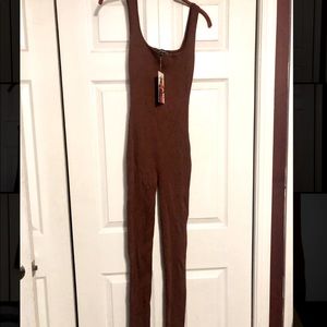 Brown Jumpsuit